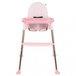 Trona Sky High Polipiel Rosa de Kikkaboo