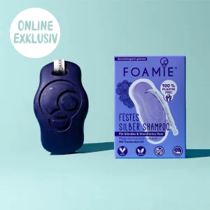 Foamie champu solido de semilla de uva para cabello rubio y decolorado Solido Sin Plasticos Eco