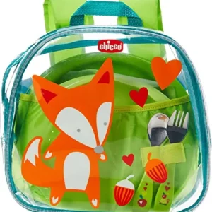 Mi Primera Mochila con Platos y Cubiertos de Chicco