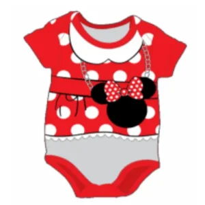 Body Divertido Minnie Mouse para bebé