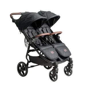 Carro Gemelar Vent Twin 2 de Niu Concept + Burbuja de lluvia y Mosquitera