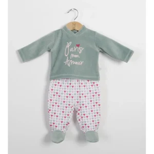 Jersey con Polaina Paris Rosa Talla 0M