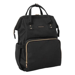 Bolso Mochila Carro con Cambiador Siena Negro