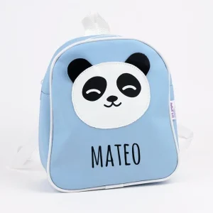 Mochila Panda Azul Personalizada