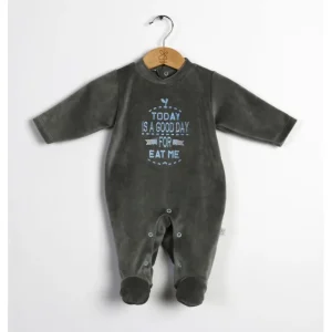 Pijama abierto por detrás Golden Azul Talla 0M