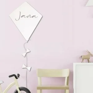 Silueta de Cometa Personalizada con Nombre 40 cm