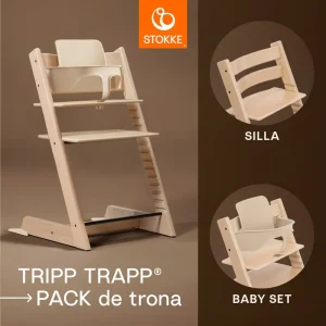 PACK AHORRO | Stokke Tripp Trapp con Baby Set