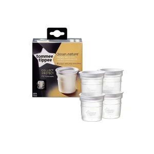 Tarritos de Conservación de Leche Materna de Tommee Tippee